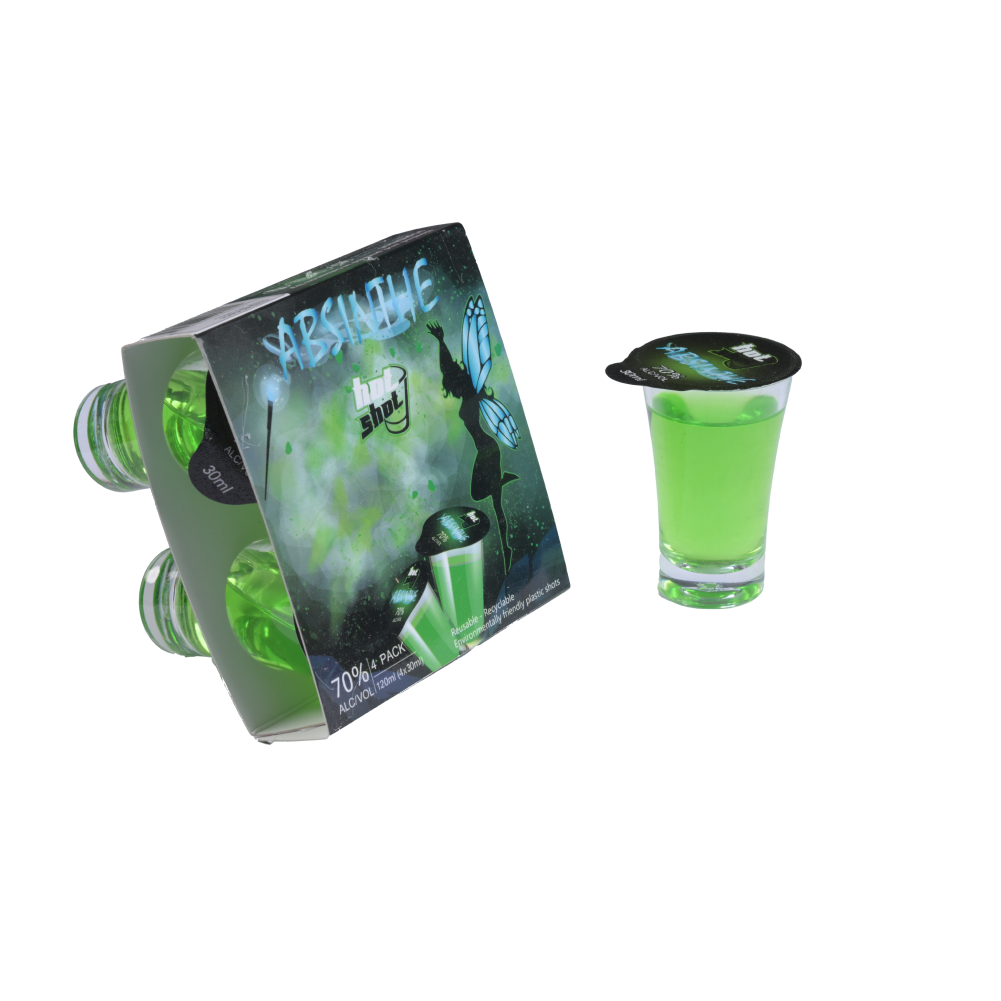 Absinthe hotshot - ready to drink alcohol shots