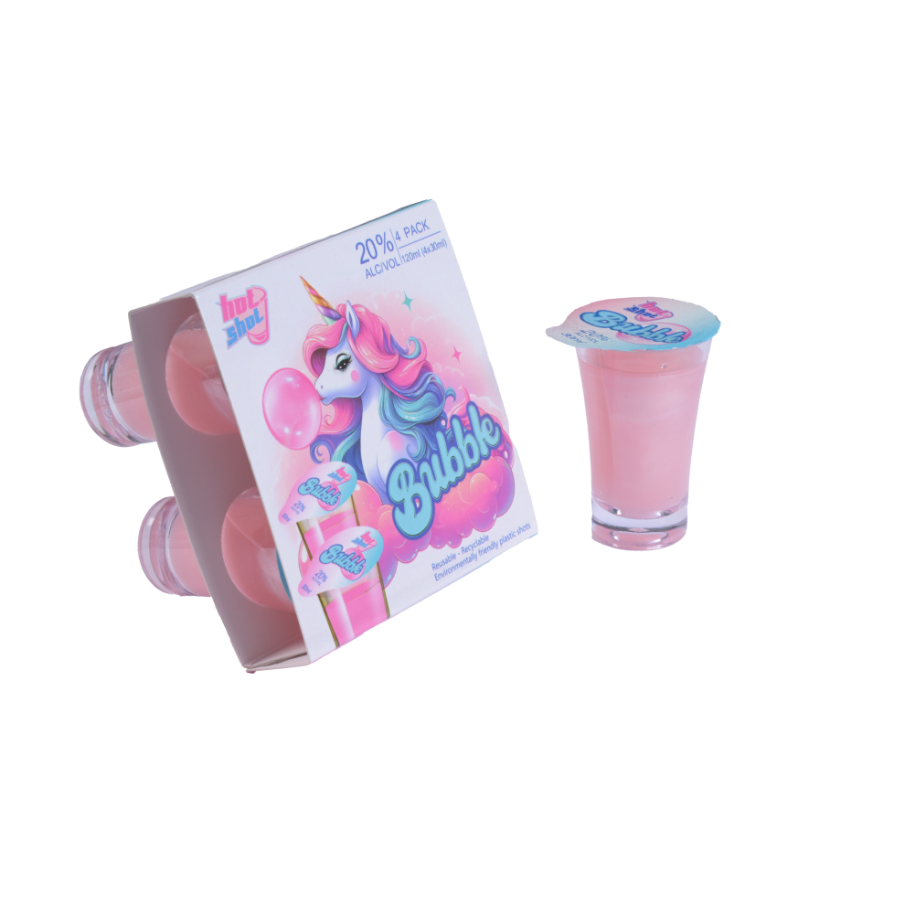 Bubble hotshot - ready to drink alcohol shots