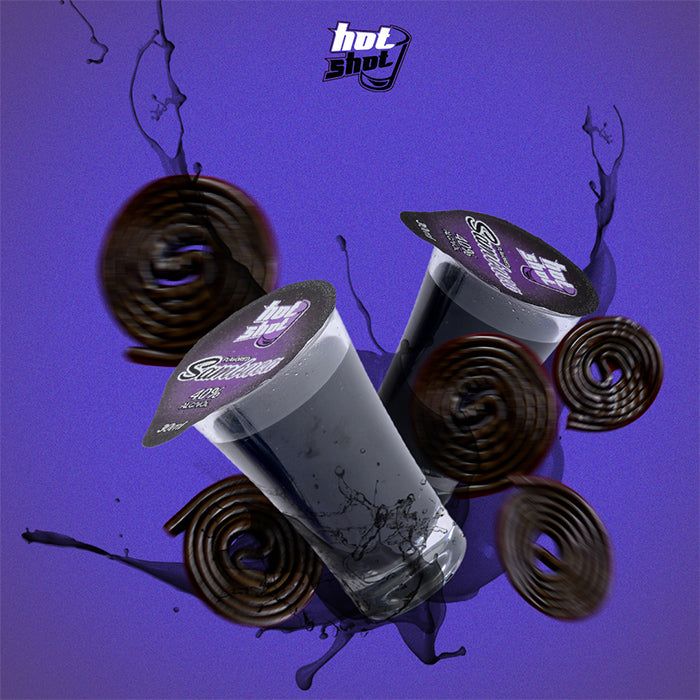 Flavoured Sambuca hotshot - ready to drink alcohol shots